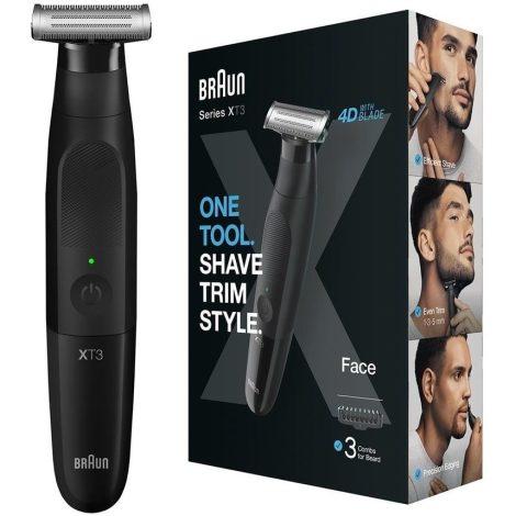 ماشین اصلاح صورت و بدن براون Braun مدل XT3100 تیغه 4D Flex ریش تراش