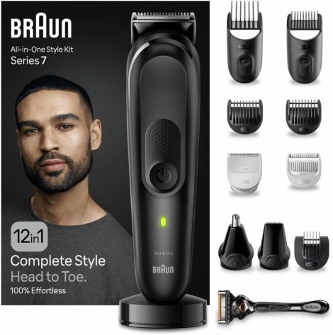 ست ماشین اصلاح براون مدل MGK7460 ریش تراش